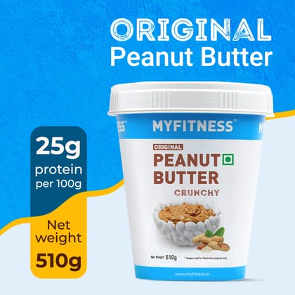 MYFITNESS Original Peanut Butter: Crunchy