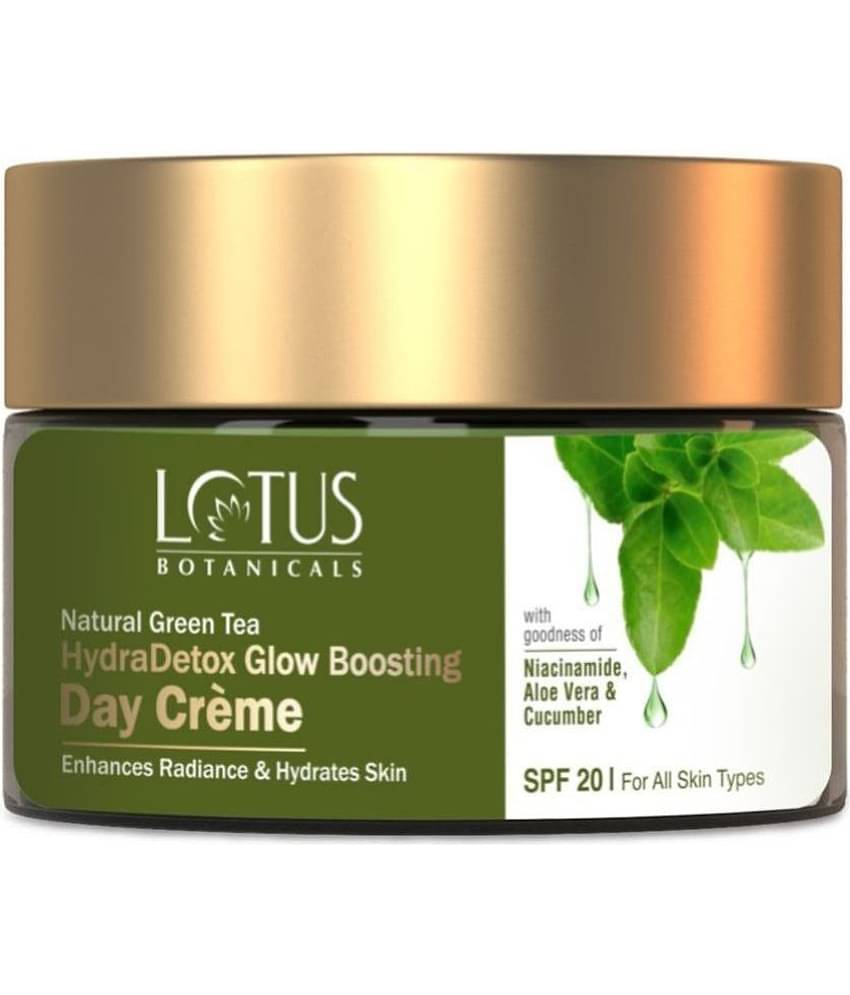 Lotus Botanicals Natural Green Tea HydraDetox Day Cream (50 g)