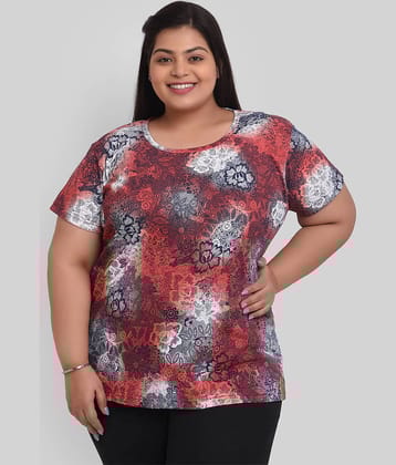 Neo Garments Women Cotton Printed Regular Fit Round Neck T-Shirt ( Multi Color )