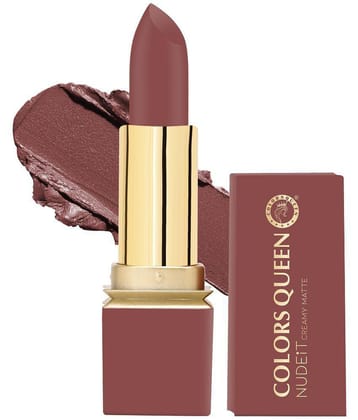 Colors Queen Coffee Brown Matte Lipstick 3.6g
