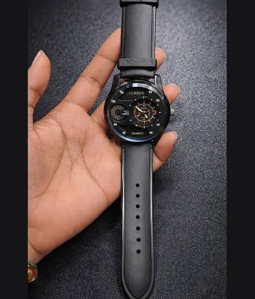 DECLASSE Black Rubber Analog Men's Watch