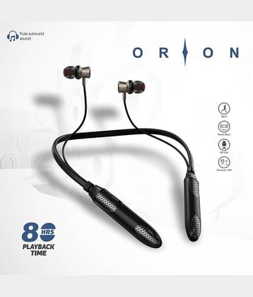 UDDO ORION High Bass Wireless Neckband Bluetooth 40H Playtime Type C Charging