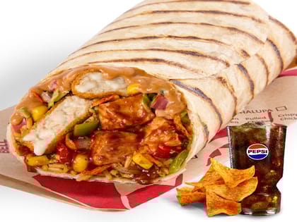 Boss Burrito Non Veg (Free Nachos & Pepsi)