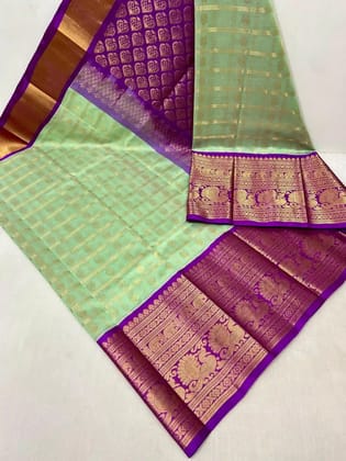 Elegant Handloom Kuppadam Pattu Silk Sarees