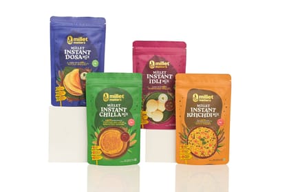 Millet Matters Protein Pack – Pack of 4 Instant Millet Mixes (175 g Each)