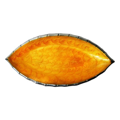 Aluminium Decorative Leaf Plate (AMAS3067/12)