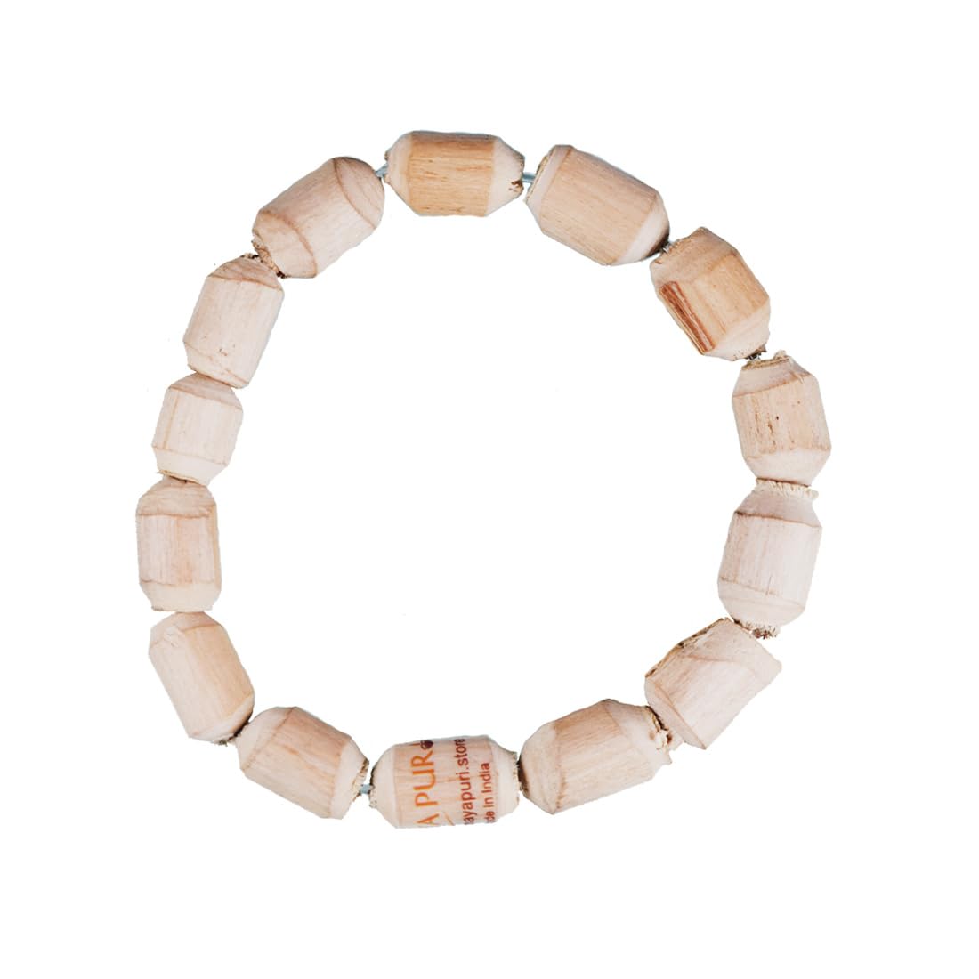 MAYAPURI Holy Basil Wooden Tulsi Bracelet for Men and Women Combo (Pack of 2)