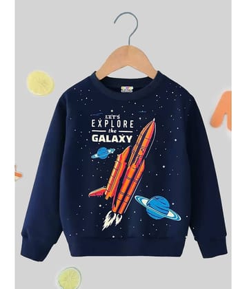 Kuchipoo Pack of 1 Boys Cotton Blend Sweatshirt ( Black )