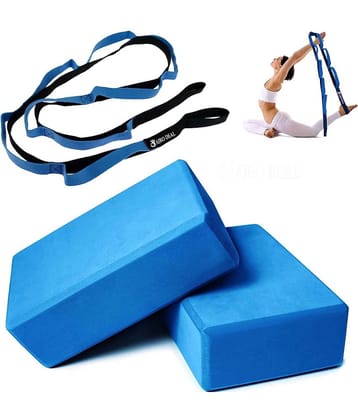 Yoga Strap, Stretching Belt / Yoga Block, Brick for Stretching, Physical Therapy Yoga Blocks