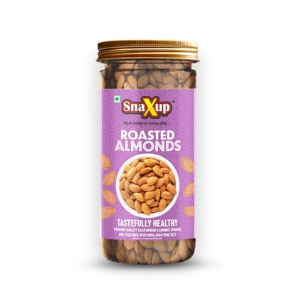 SnaXup Roasted Californian Almonds 220Gm