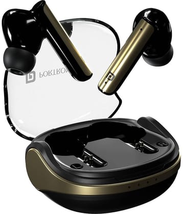 Portronics Harmonics Twins S7 On Ear TWS Black