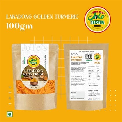 Jote Masala Lakadong Golden Turmeric Powder 100 Gms