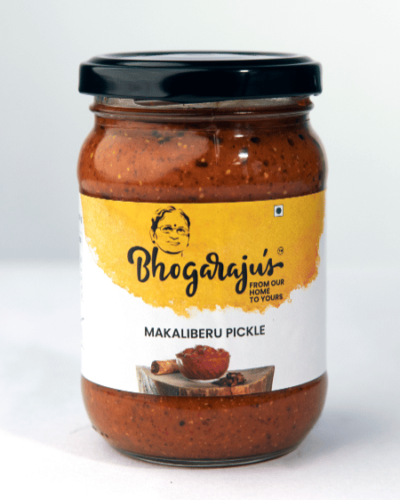 Bhogarajus Makaliberu Pickle - 300 grams (Food Grade Pouch)