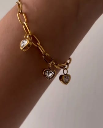 Lovelace 18k Gold plated bracelet