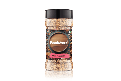 Foodstory Flax Seeds | Keto-Friendly | High Fibre | Omega-3 Rich