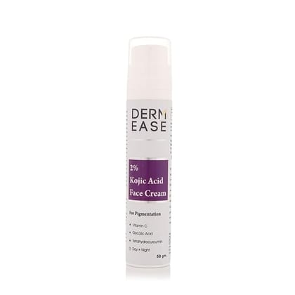 Dermease 2 % Kojic Acid Face Cream for Bright & Even Skin