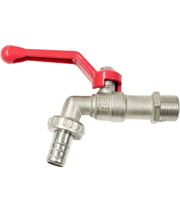 BATHONIX Full Body Brass Nozzle Bib Tap Brass Bathroom Tap (Bib Cock)