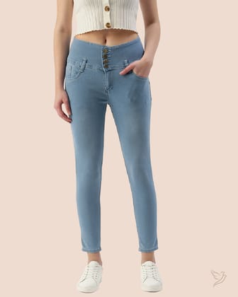 High Waist Denim Jeans - Miami 90-S / Miami 90