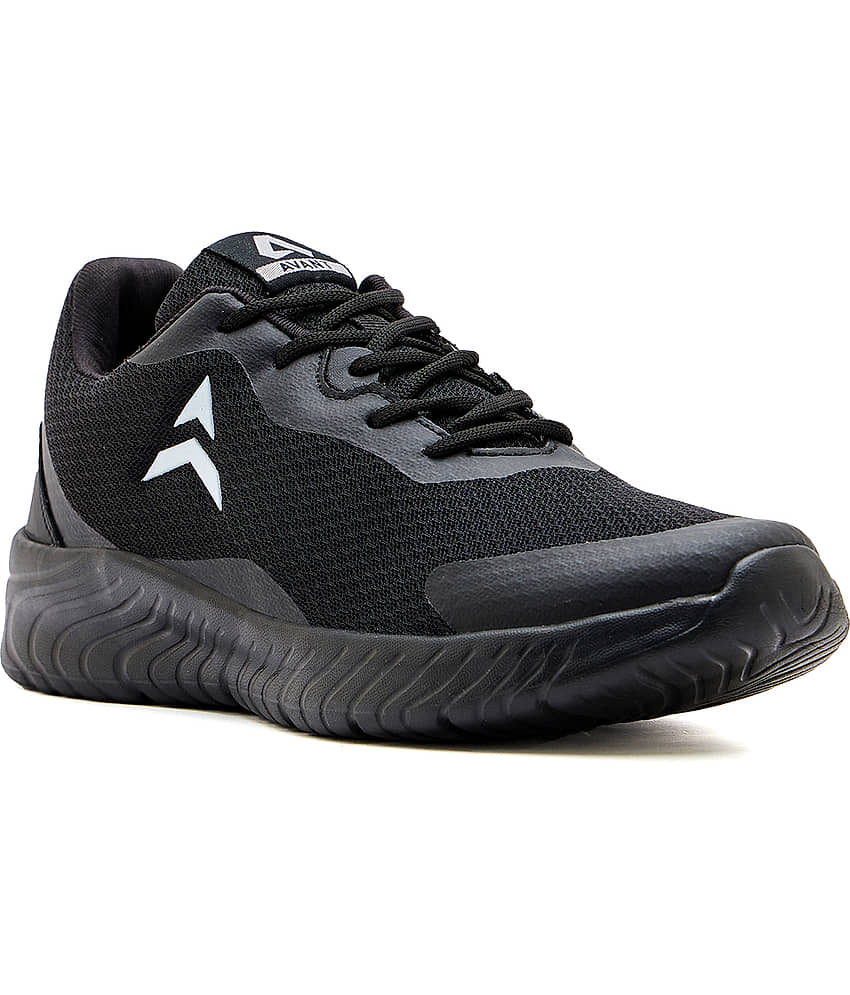 Avant Trigger Black Men's Sports Running Shoes