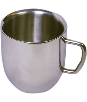 Dynore Double Wall Cappucino Mugs - Set Of 2