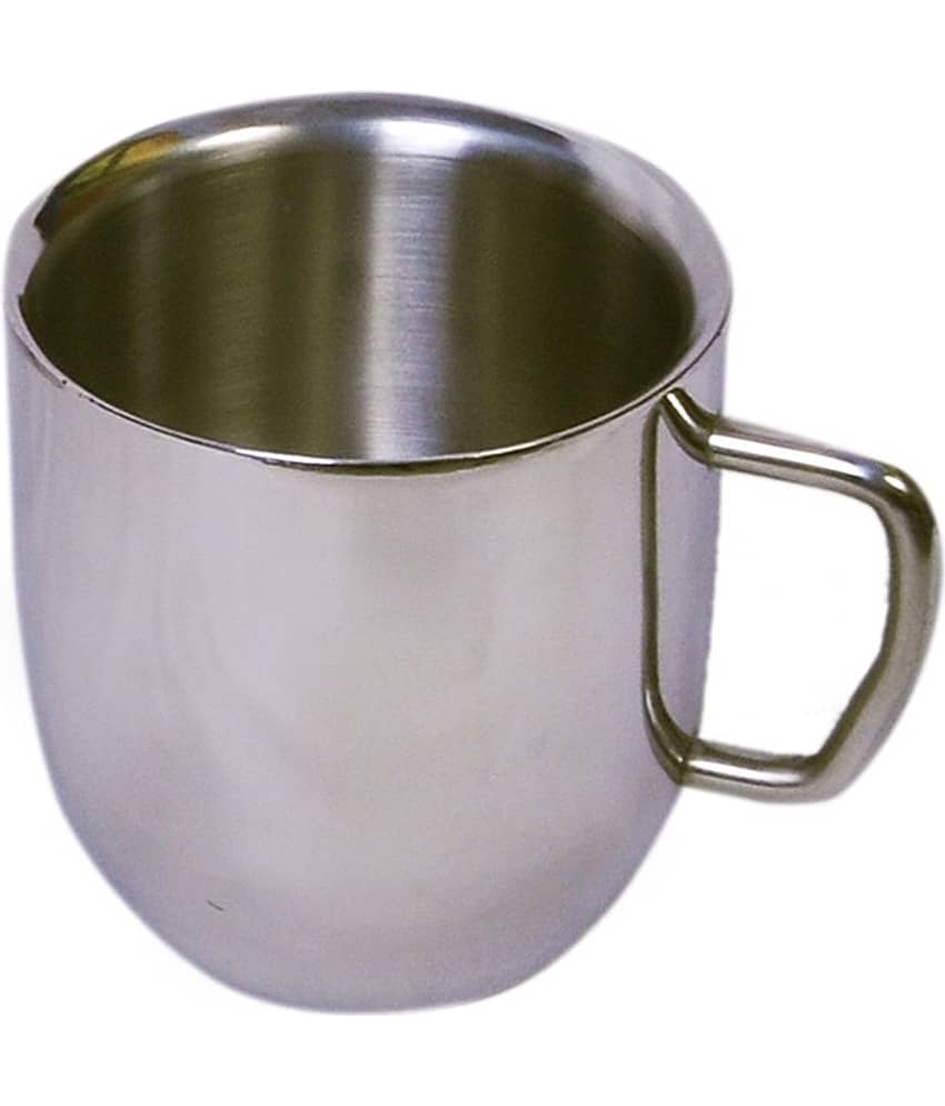 Dynore Double Wall Cappucino Mugs - Set Of 2