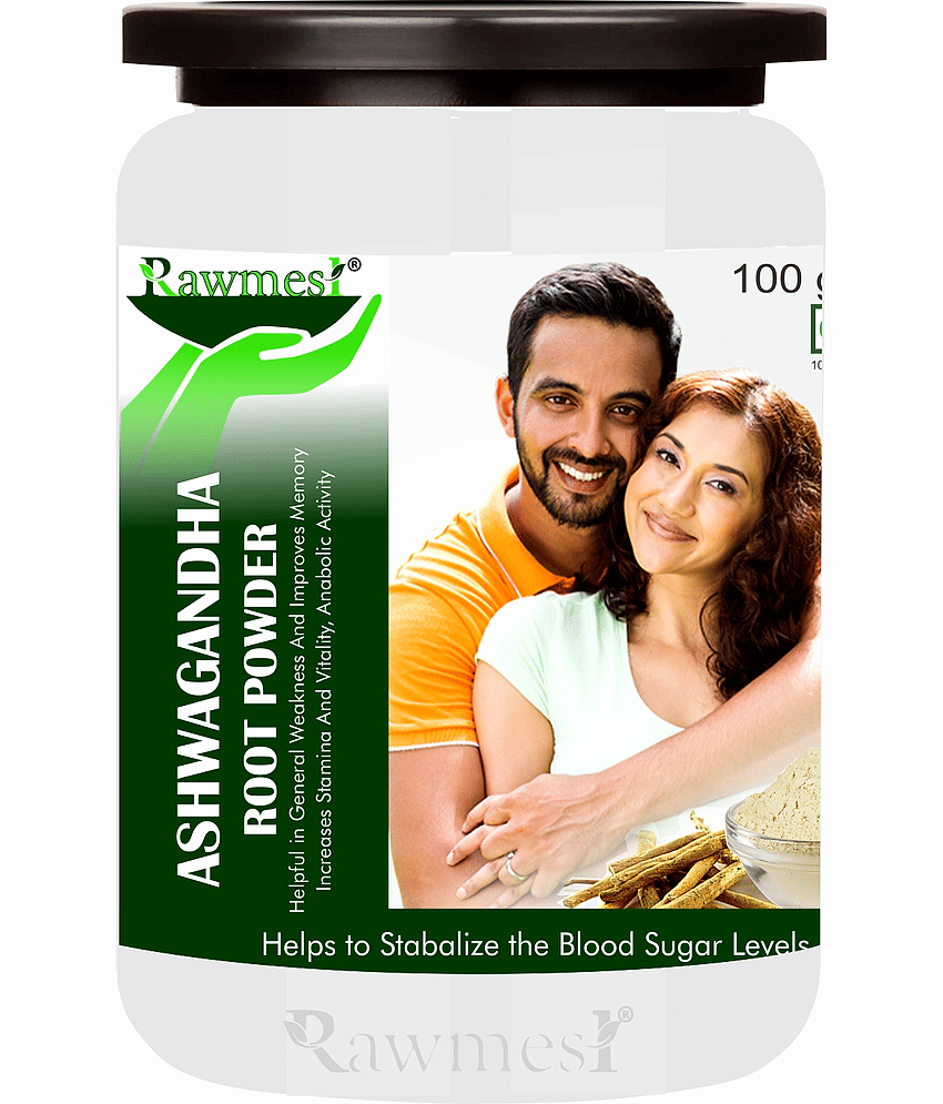 Rawmest Aswagandha Root Powder 100 Gm Pack of 1