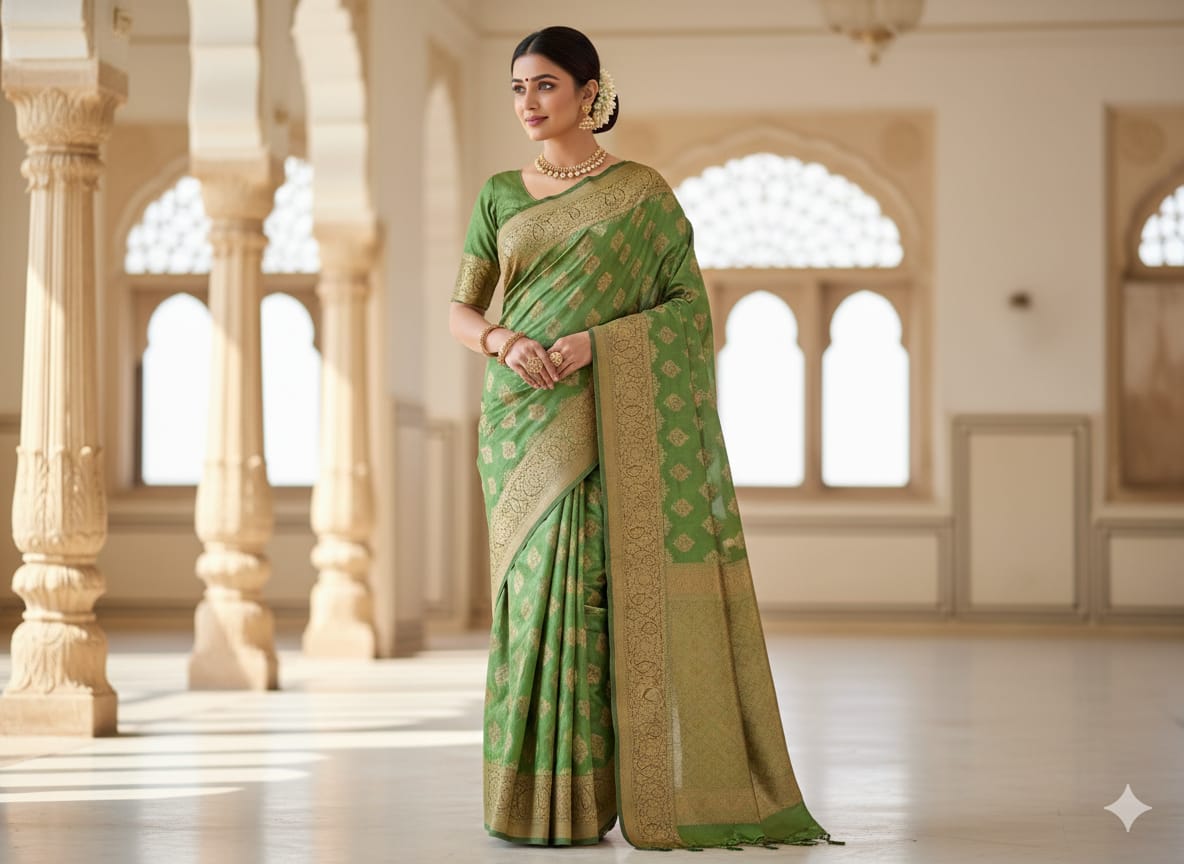 Soft Cotton Silk Sarees  | Attached blouse