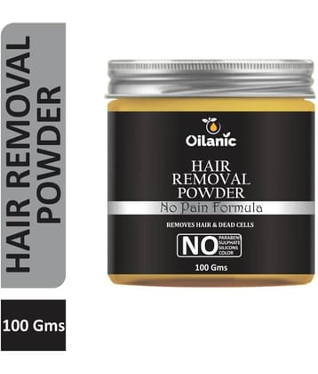 Oilanic  Hair Removal Powder For Removing Hair  Hair Removal Powder From Underarms, Legs & Bikini Line(Three in one) 100 g