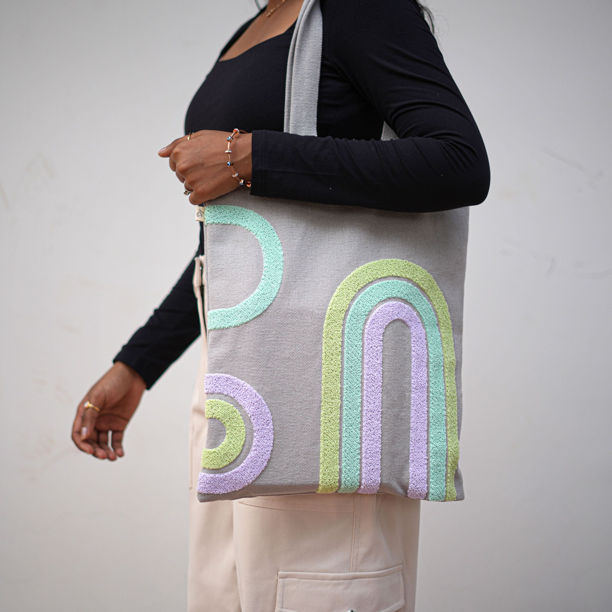 Rainbow Radiance Tote