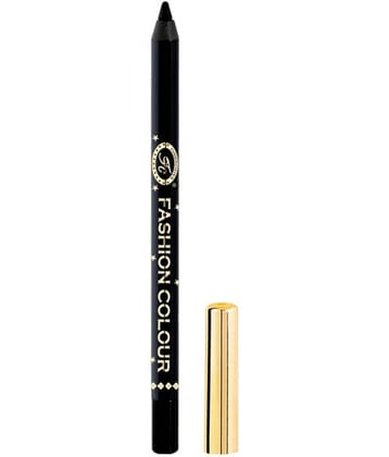 Fashion Colour - Black Natural Kajal 2 g Pencil ( Pack of 1 )