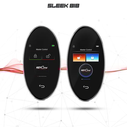 Sleek 818-Digital LCD Key Setup By Keyzone Professionals / Black