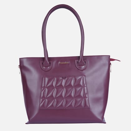 MAROON LAEL TOTE BAG