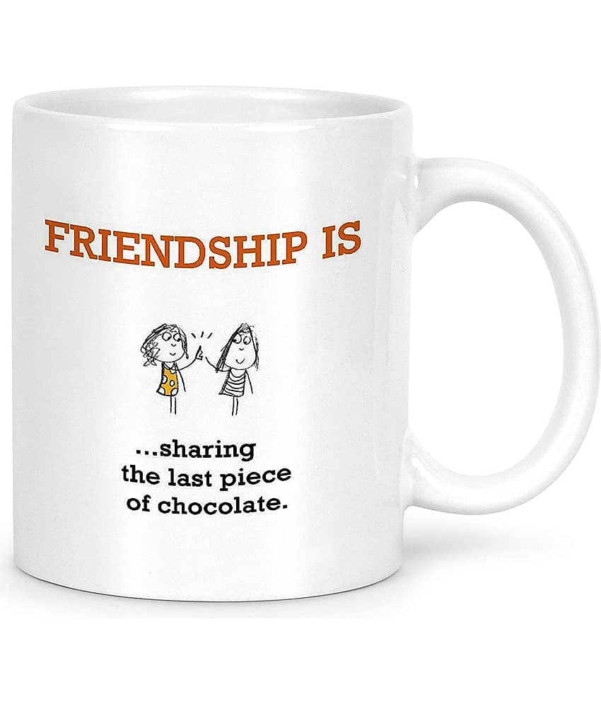 Idream Quote Printed Ceramic Coffee Mug 1 Pcs 330 mL