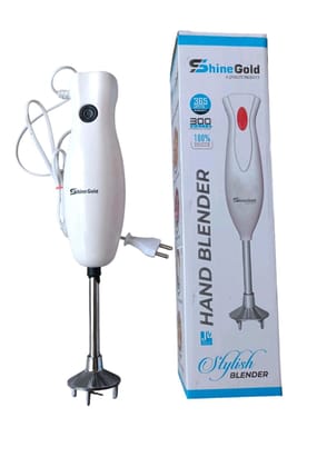 ShineGold Hand Blender 300W – Stylish & Powerful ShineGold Hand Blender 300W – Stylish & Powerful