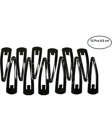 FOK Black Casual Hair Clip