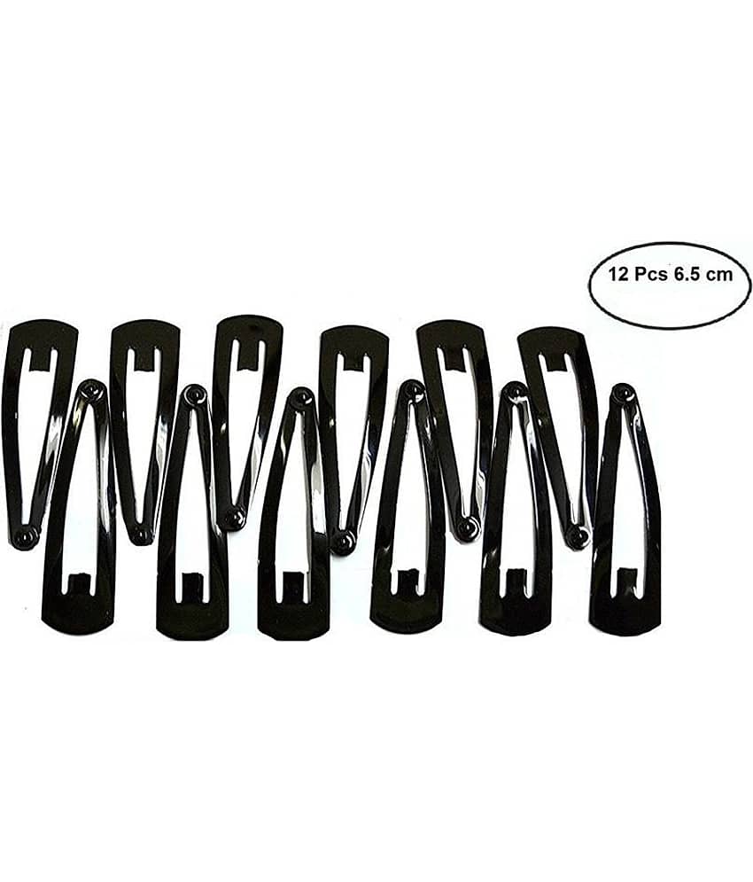 FOK Black Casual Hair Clip