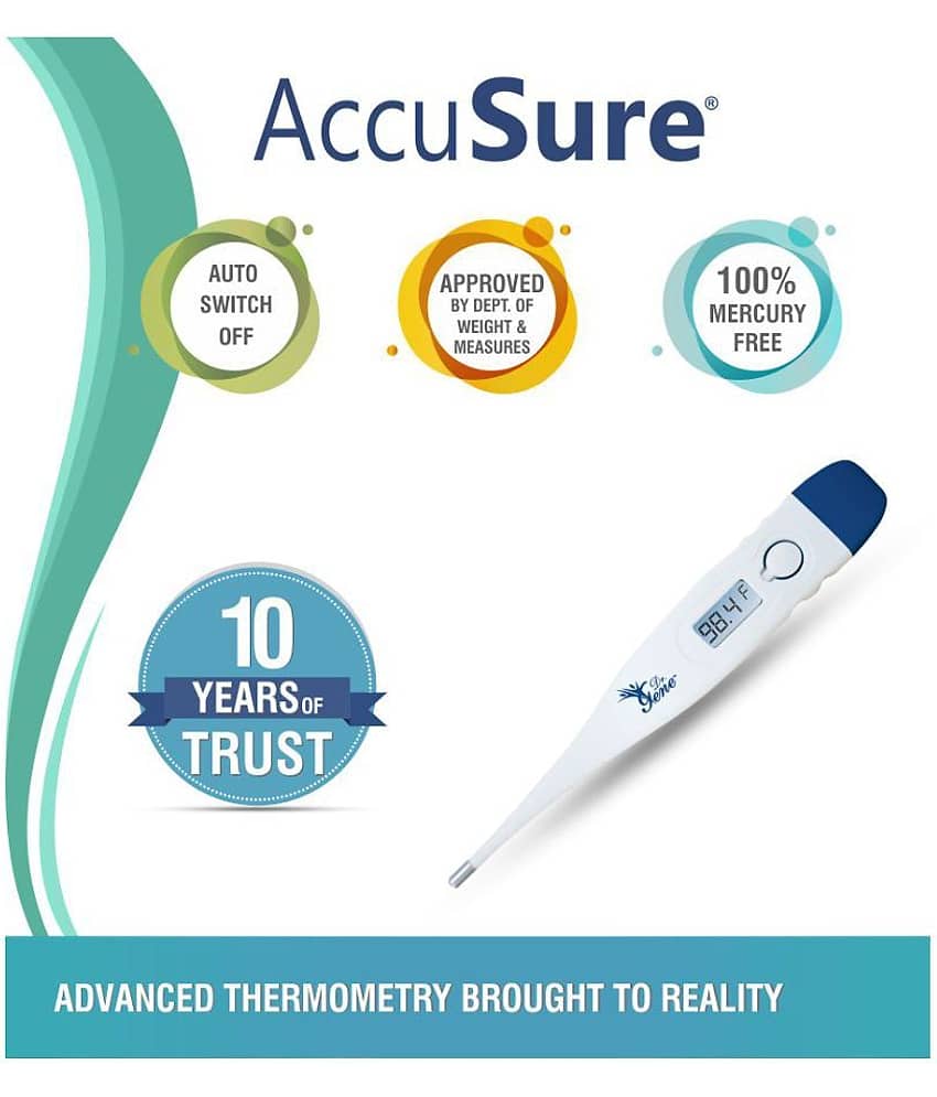 Accusure Digital Thermometer MT1027 Hard