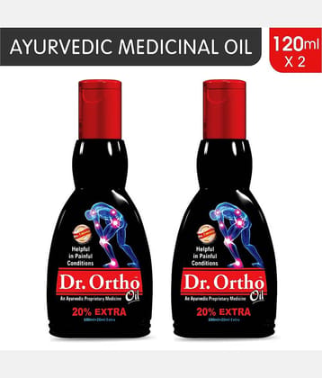 Dr. Ortho Pain Relief Oil, 120Ml (Pack Of 2)
