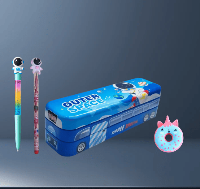 Space School Combo | Stationery Gift Set for Kids Online - Kiddospedia