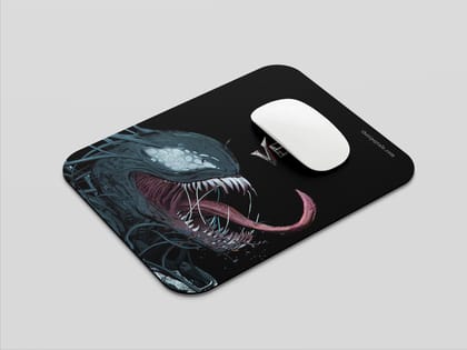 "Venom: The Lethal Protector" Mousepad Enhance Your Workspace with Style