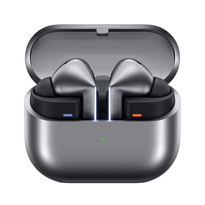 Samsung Galaxy Buds3 Pro| Silver| Wireless Earbuds| Powered by Galaxy AI| IP57| Active Noise Cancellation| Adaptive Noise Control| 37hrs Battery| 360 Surround Sound| Pinch Controls| Galaxy Ecosystem