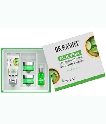 DR.RASHEL Aloe Vera Skin Series for Deep Cleansing and Soothing (880 gm) | Set of 4