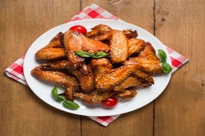 Parmesan chicken wings