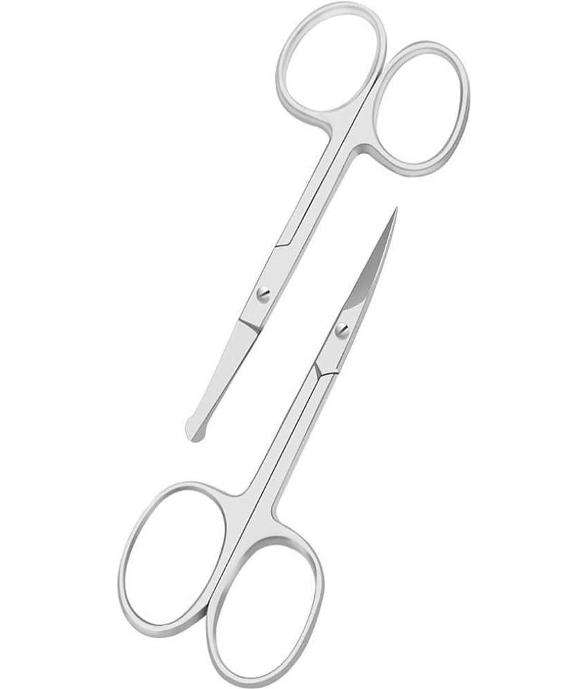 Curved and Rounded Facial Nose Ear Hair Scissor