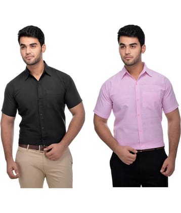 DESHBANDHU DBK - Multicolor Cotton Regular Fit Men's Casual Shirt (Pack of 2 )