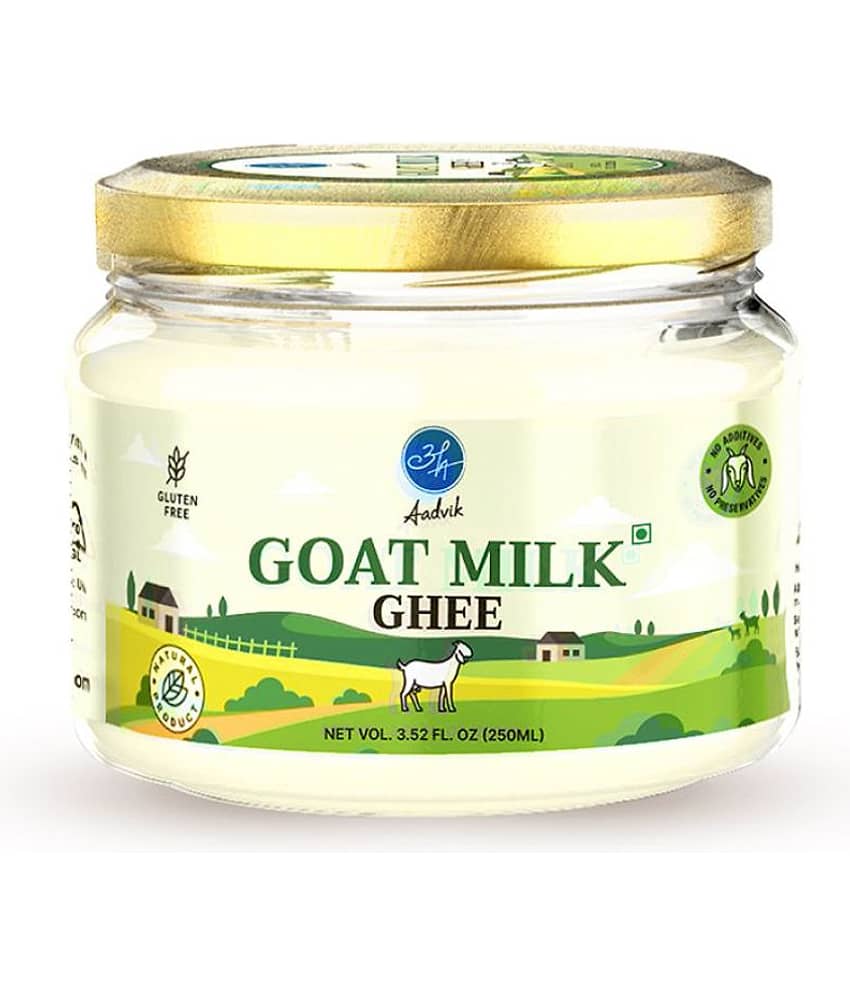 Aadvik Goat Milk 100% Pure & Natural Ghee 250 mL
