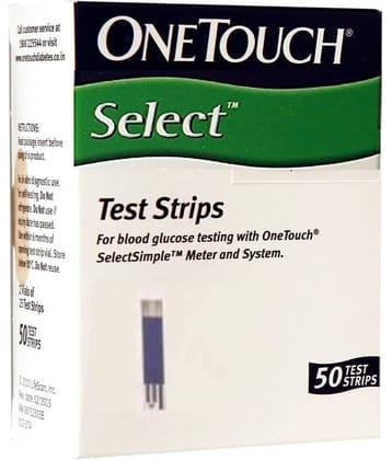 OneTouch Select 50 Test Strips - Select Simple 31-50 Strips