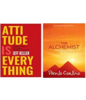 Attitude is Everything + The Alchemist ( 2 Books Combo with Customized Bookmarks) Paperback