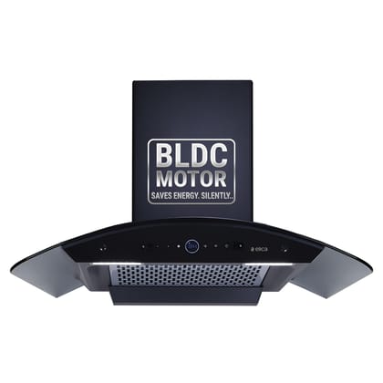 Elica 90cm 1600 m3/hr BLDC Filterless Autoclean Kitchen Chimney with 15 Years Motor & 5 Years Comprehensive Warranty | PRO PLUS FL BLDC HAC LTW 90 MS NERO | Touch Control with Round RPM Display |Black Elica 90cm 1600 m3/hr BLDC Filterless Autoclean Kitch