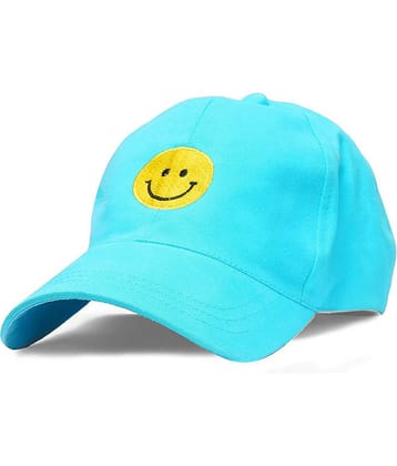 Infispace Pack of 1 Cotton Men's Cap ( Blue )